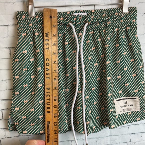 RYOKO RAIN SHORTS - All-over Logo Mesh Basketball Unisex Adult Small Streetwear - Picture 7 of 15